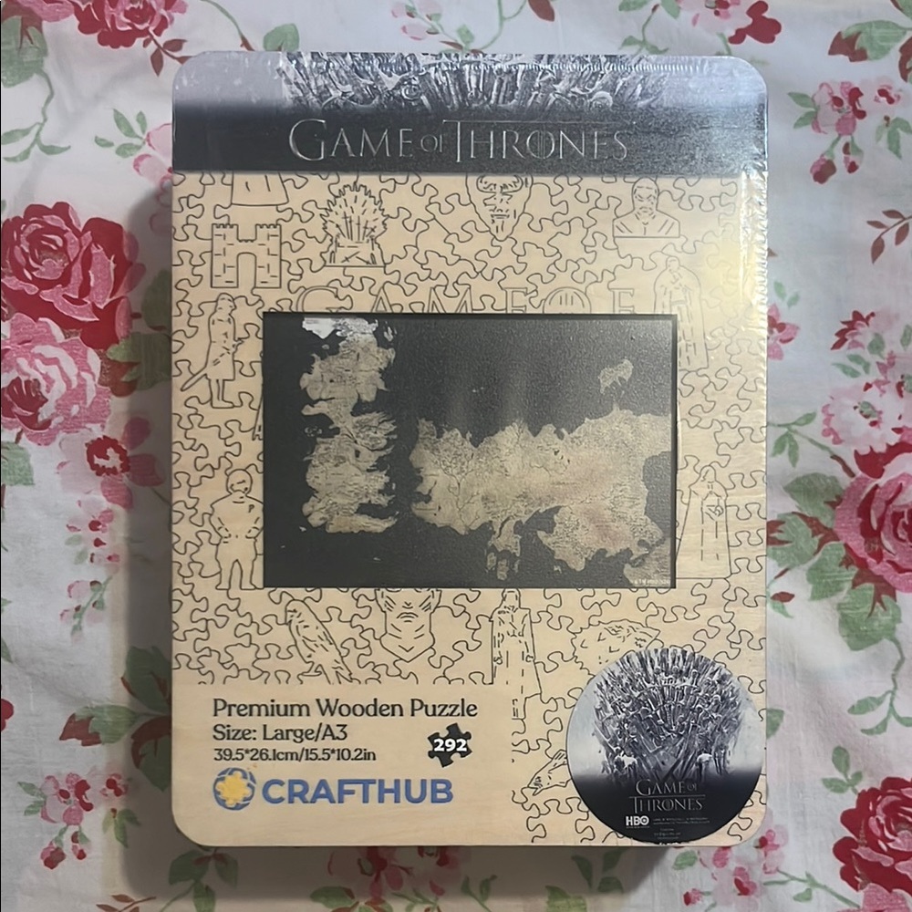 Brand new Game of Thrones wooden puzzle